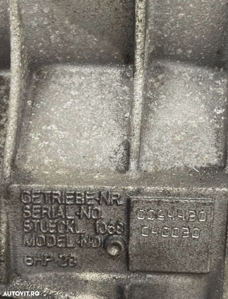 Cutie de viteze bmw zf 6hp28 f10 f01 f02 245hp - 4