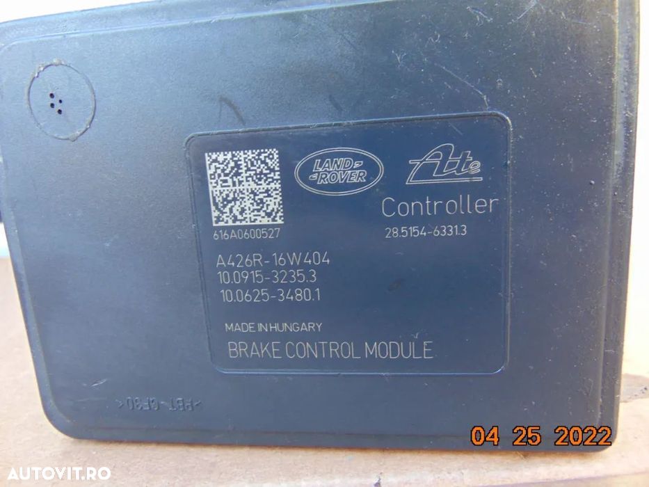 Modul Abs Land Rover Discovery Sport calculator abs ecu range rover ev - 2
