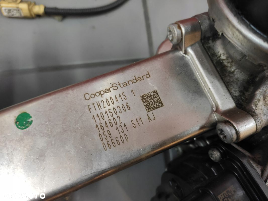 AUDI A7 4G 3.0TDI CRT CHŁODNICA SPALIN EGR CHŁODNICZKA 059131511AJ ORYGINAŁ - 9