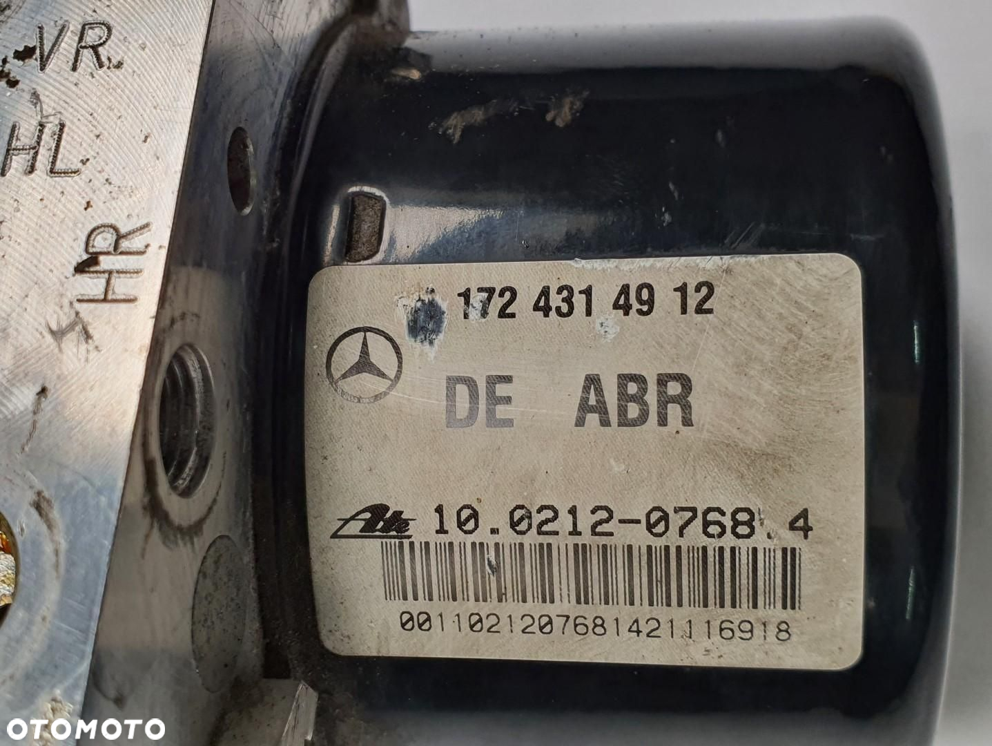POMPA ABS ABSU MERCEDES W204 1.8 CGI A1729011102 A1724314912 - 4