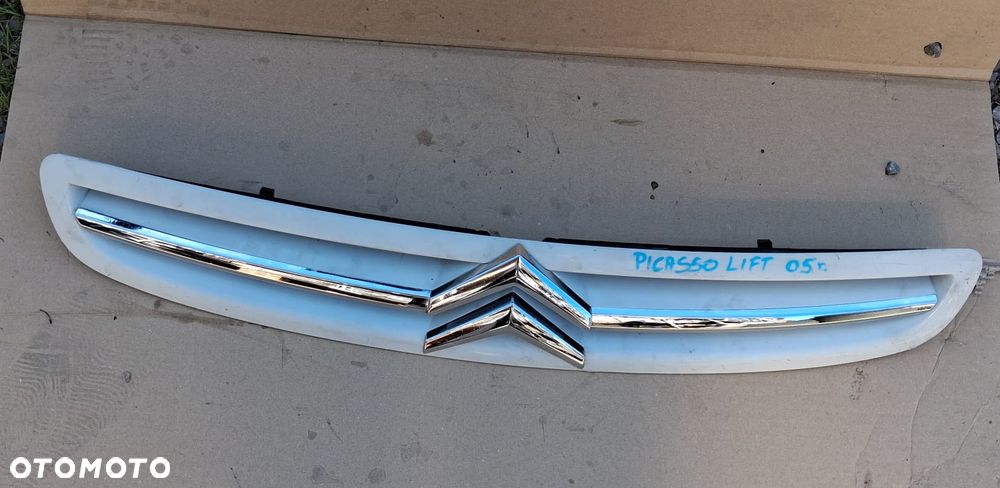 Atrapa chłodnicy CITROEN XARA PICASSO LIFT biała 9650059377  OE - 2