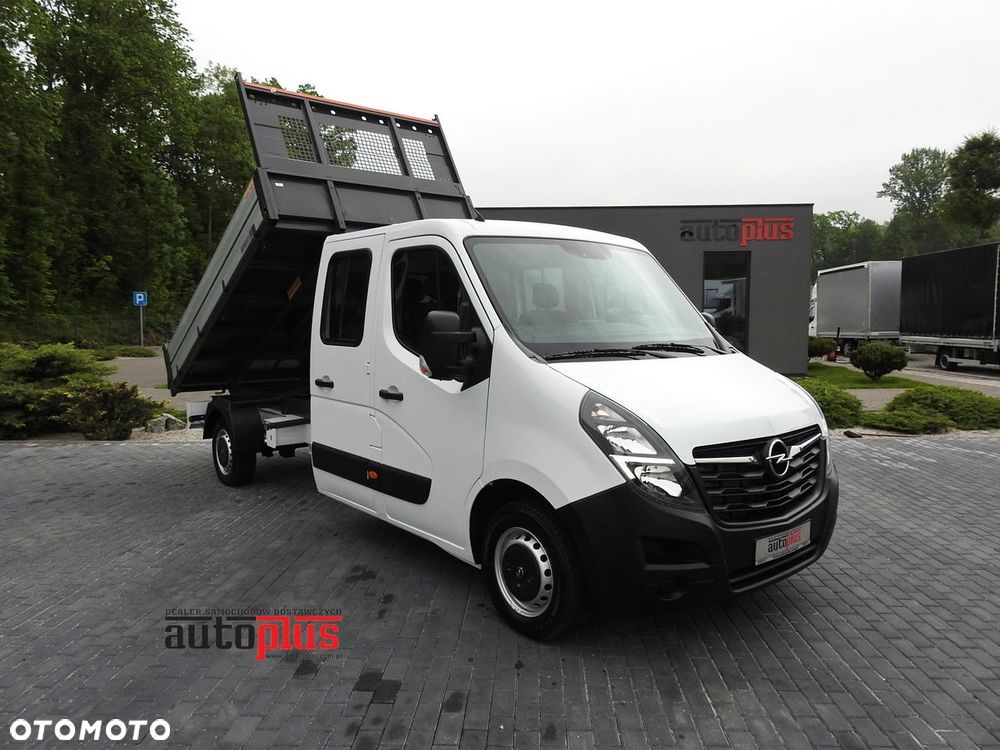 Opel MOVANO PODWÓJNA KABINA DOKA 6 MIEJSC WYWROTKA TEMPOMAT KLIMATYZACJA LEDY  145KM - 2