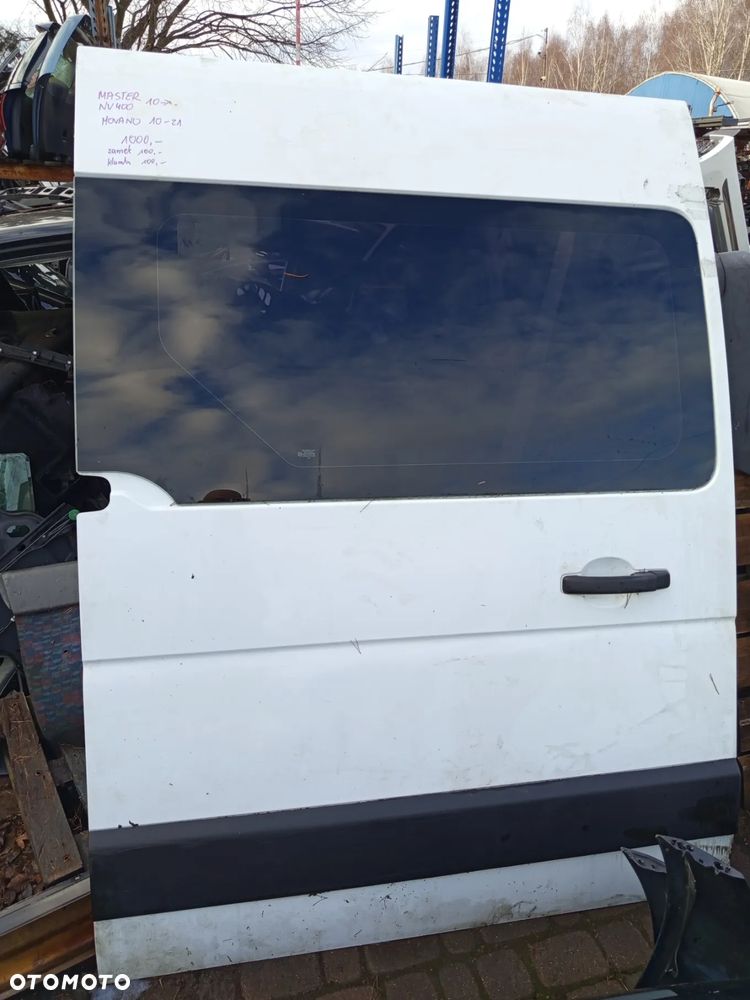 RENAULT MASTER NV400 10- MOVANO 10-21 OSPRZĘT DRZWI PRAWE PRZESUWNE ZAMEK KLAMKA - 1