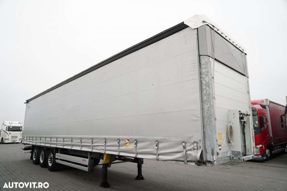 Schmitz Cargobull CORTINĂ / STANDARD / ACOPERIȘ RIDICAT / PUNȚĂ RIDICATĂ / - 7