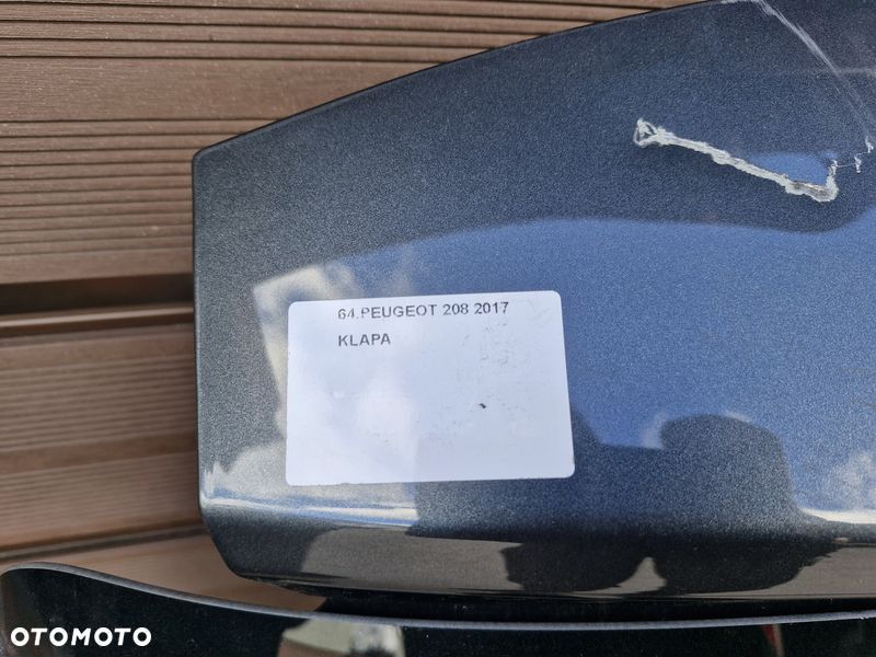 peugeot 208 i 1 klapa bagażnika tył tylna - 2