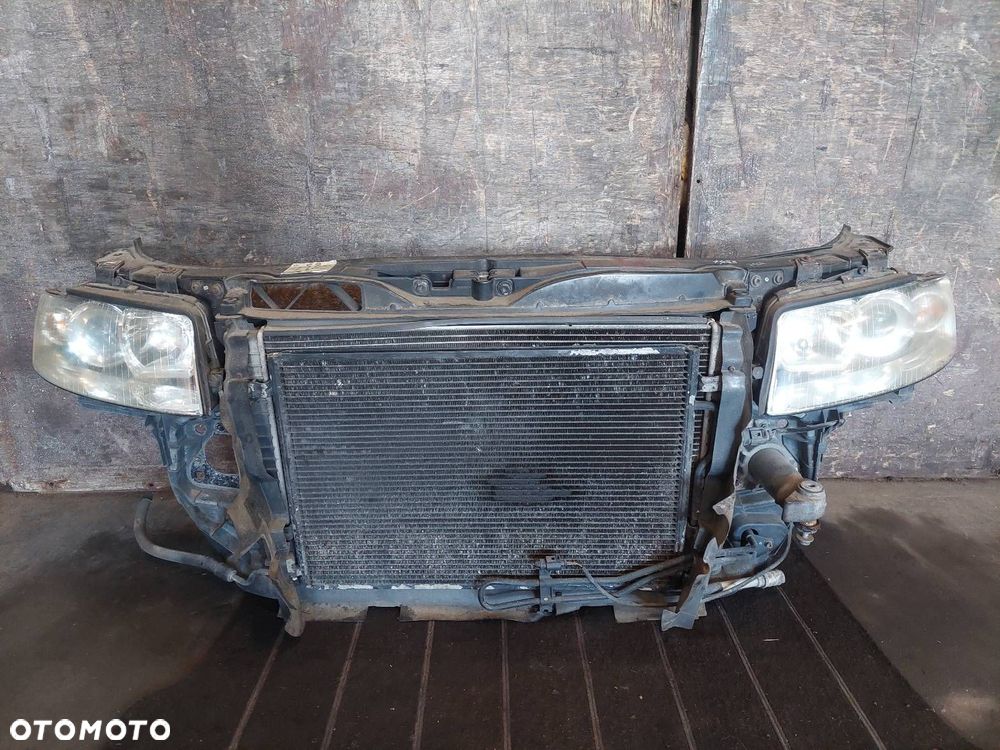 KOMPLETNY PRZÓD ZDERZAK PRZÓD BŁOTNIK PAS PRZEDNI LAMPY AUDI A4 B6 LY9B - 9