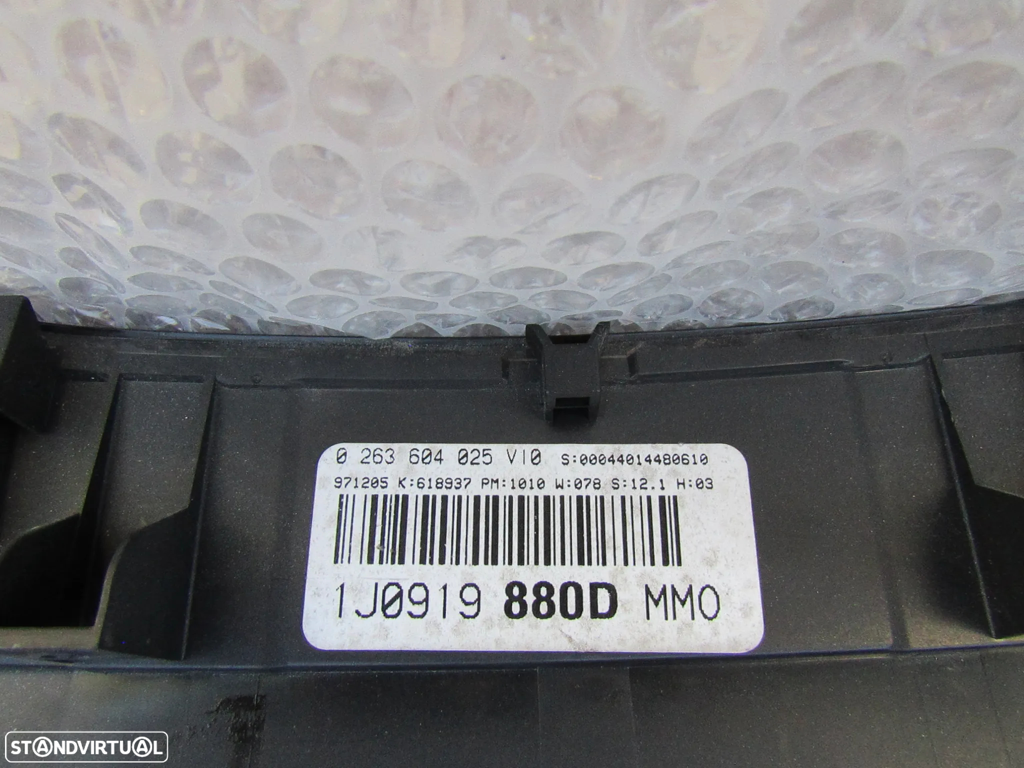 Quadrante /Mostrador conta-quilometros VW GOLF IV ref.0 263 604 025 (ver detalhes) - 4