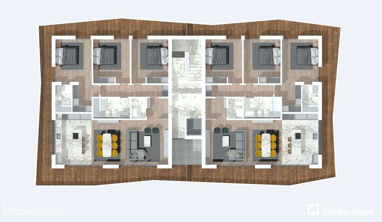 Apartamento T3 com garagem, ar condicionado e acessibilidade - Grande imagem: 3/21
