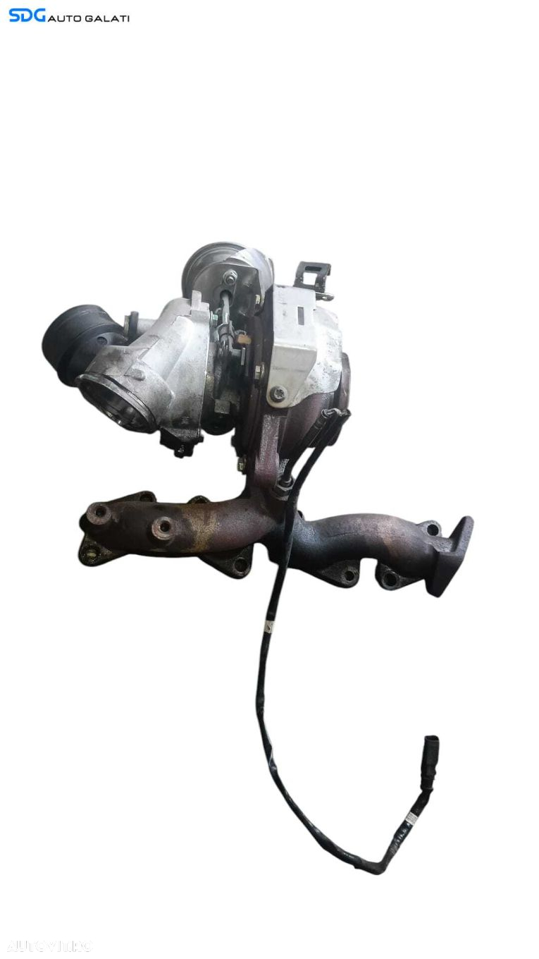 Turbo Turbina Turbosuflanta Seat Leon 1P 2.0 TDI BMN 2005 - 2011 Cod EVTC0195 757042-0013 [M8822] - 5