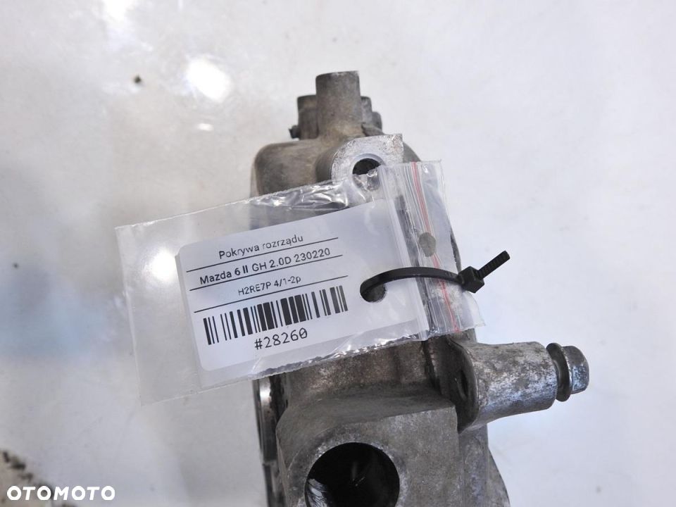 POKRYWA OSŁONA ROZRZĄDU POMPY WODY MAZDA 6 GH 2.0D - 5