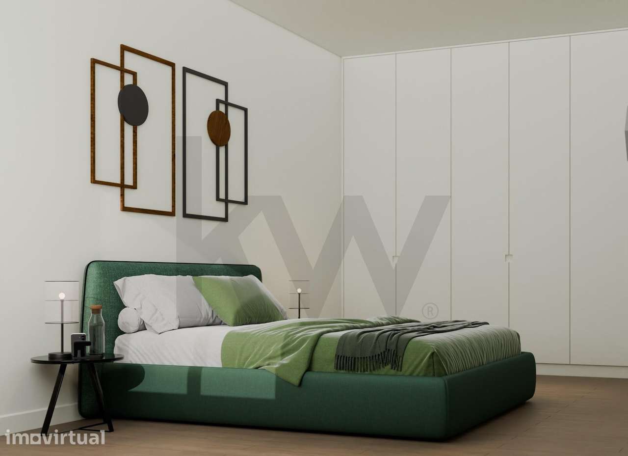 T2 com terraço de 28, 5 m2 e Vista Rio em Marvila | 2 Suites | Empreen - Grande imagem: 4/29