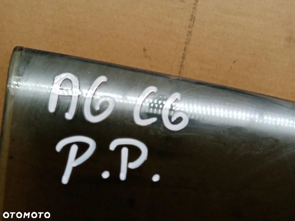 Szyba drzwi prawy przód przednia prawa Audi A6 C6 AS2 07r - 5