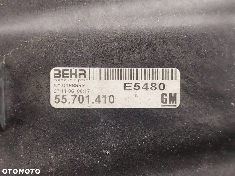 WENTYLATOR CHŁODNICA WODY OPEL CORSA D 1.0 B 55701002 55701410 - 7