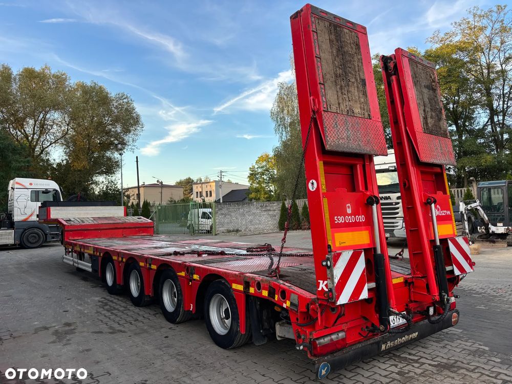 Kassbohrer SLA 4 SEMI Lowbed 4 osie rozsuwana 45T Kässbohrer - 3