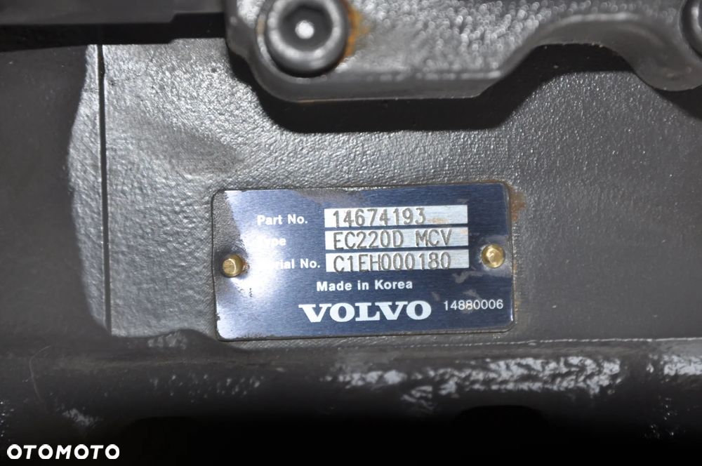 Rozdzielacz hydrauliczny Volvo EC220 14674193 - 7