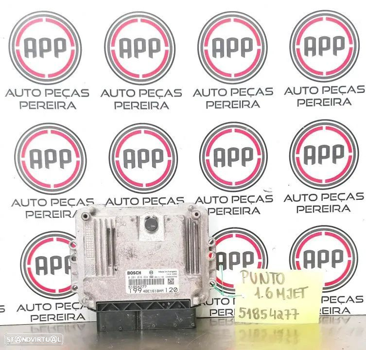 Centralina Alfa Romeu Mito, Fiat Grande Punto  1.6 MJET referência 51836444, 51854277 . - 2