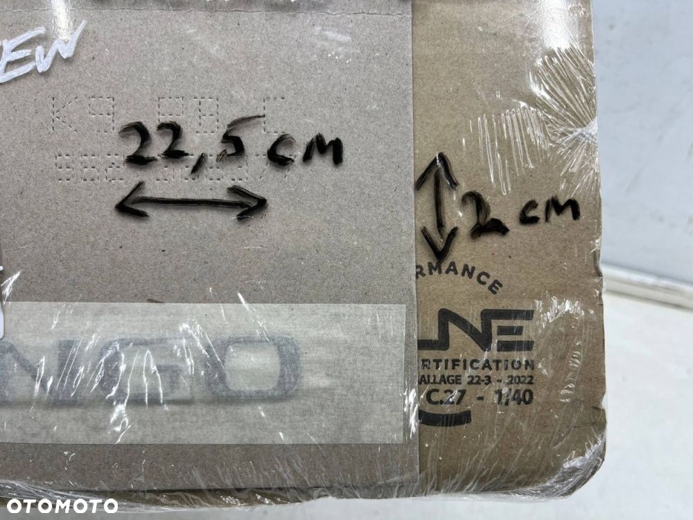 Znaczek Citroen Berlingo 3 III Multispace 18r.- NOWY napis znaczek emblemat na klapę bagażnika - 4