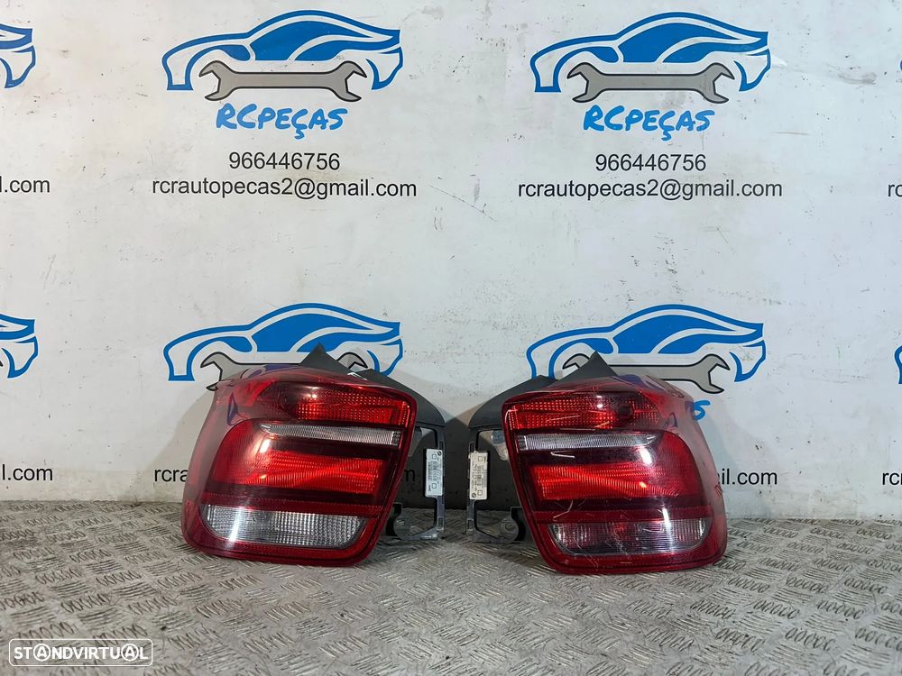 .Farolins Tras Traseiros Esquerdo Direito Originais BMW Serie 1 F20 5 portas F21 2 portas 2011 - 2019 - 2