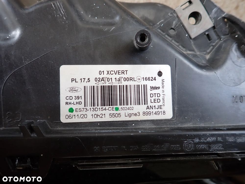 FORD MONDEO MK5 FULL LED LAMPA PRAWY PRZÓD EUROPA - 3
