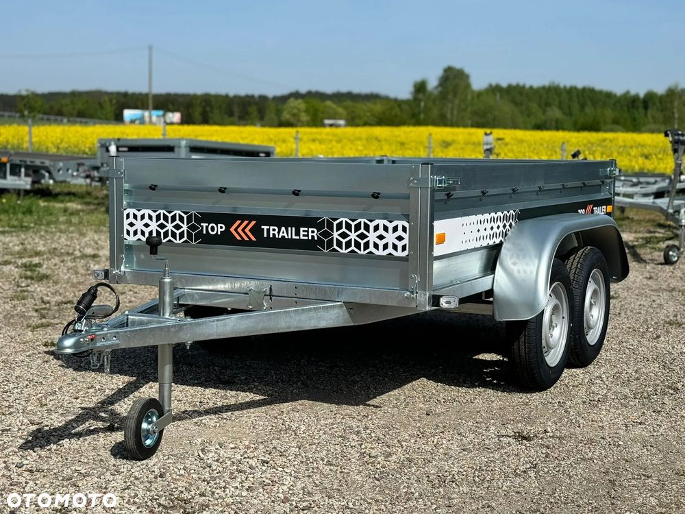 MAZZO Dostawa przyczepa SPAWANA 2-osiowa 251x135x37cm DMC750kg - 6