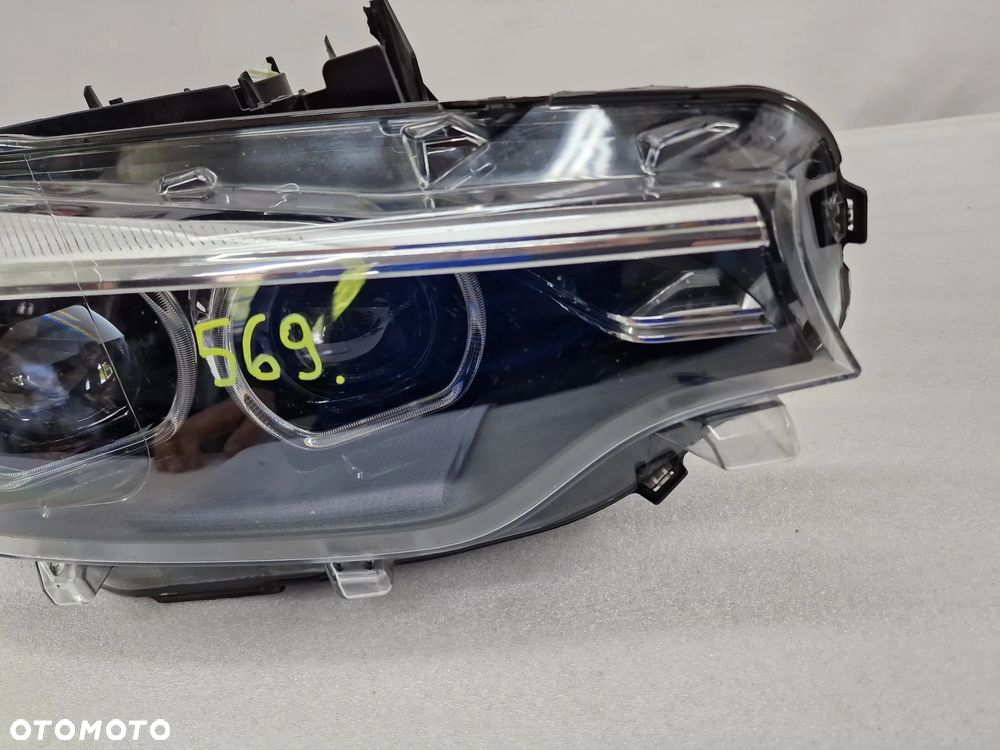 BMW 4 F32 / F36 LIFT PRAWA LAMPA PRZEDNIA PRZÓD FULL LED , NR 8738700-03 , NR AUKCJI LA569 - 6