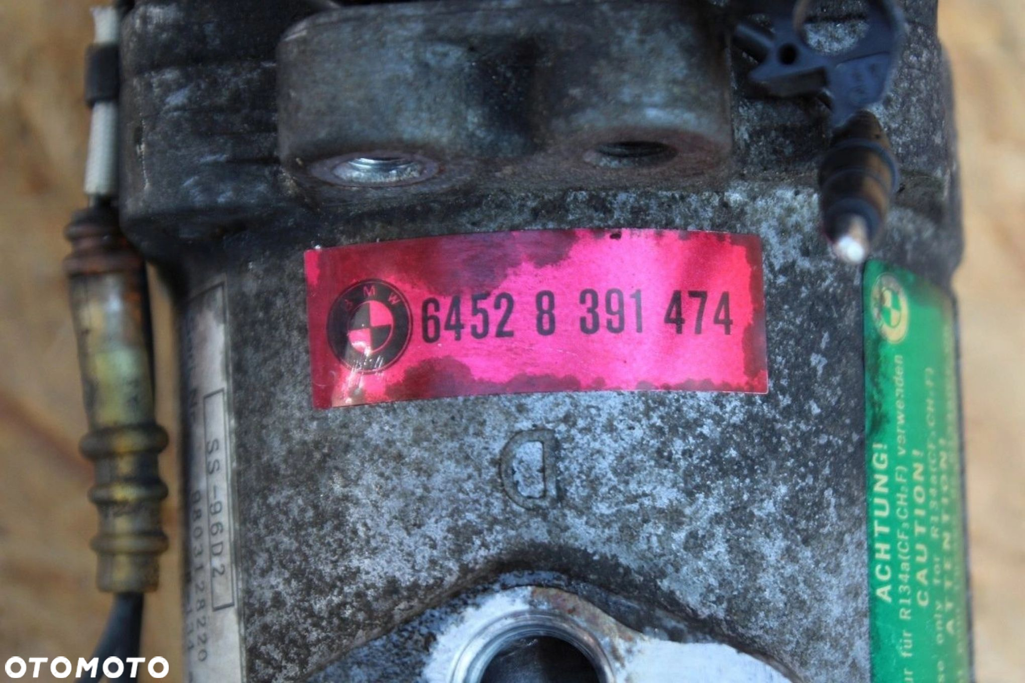 Kompresor sprężarka klimatyzacji BMW e36 z3 m52 2.0 2.5 2.8 8391474 - 3