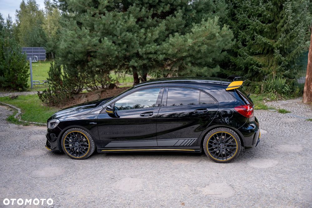Mercedes-Benz Klasa A AMG 45 4Matic AMG Speedshift 7G-DCT Yellow Night Edition - 8