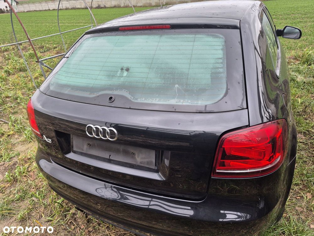 Klapa tył tylna audi a3 8p lift 3drzwi kolor LZ9Y - 4