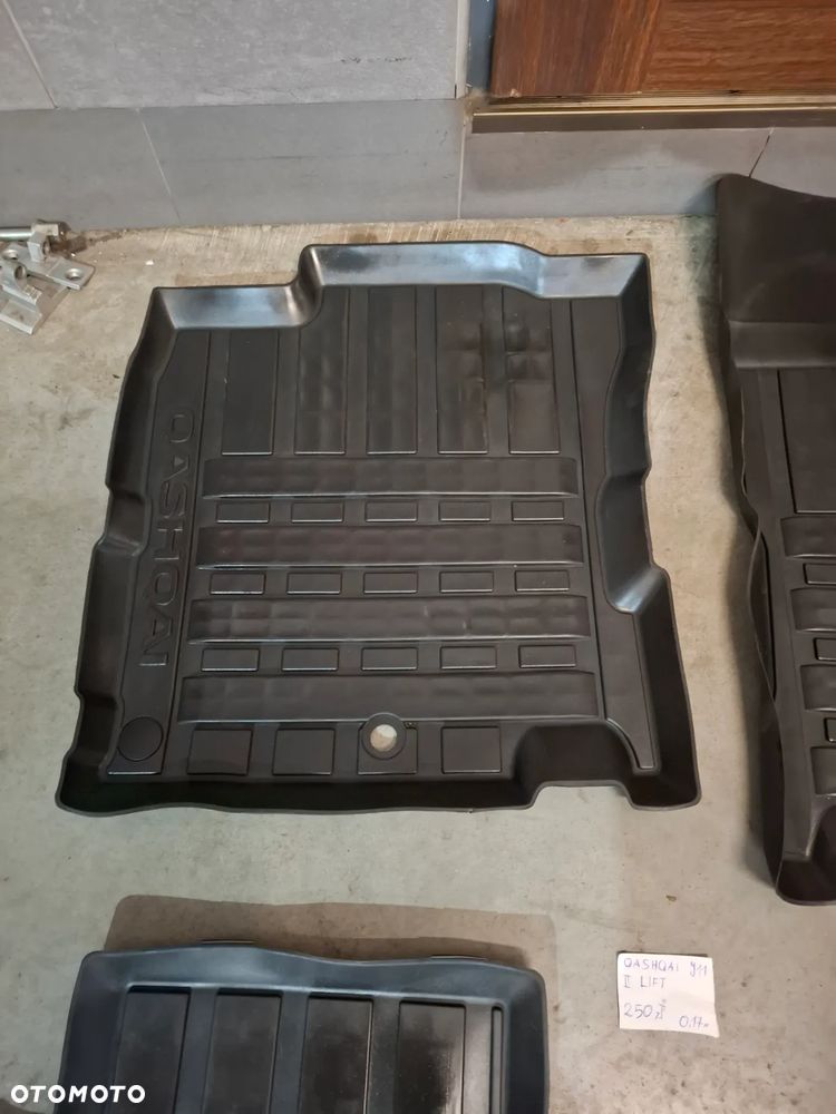 Dywaniki gumowe komplet Nissan Qashqai II J11 Lift 2017 rok - 3