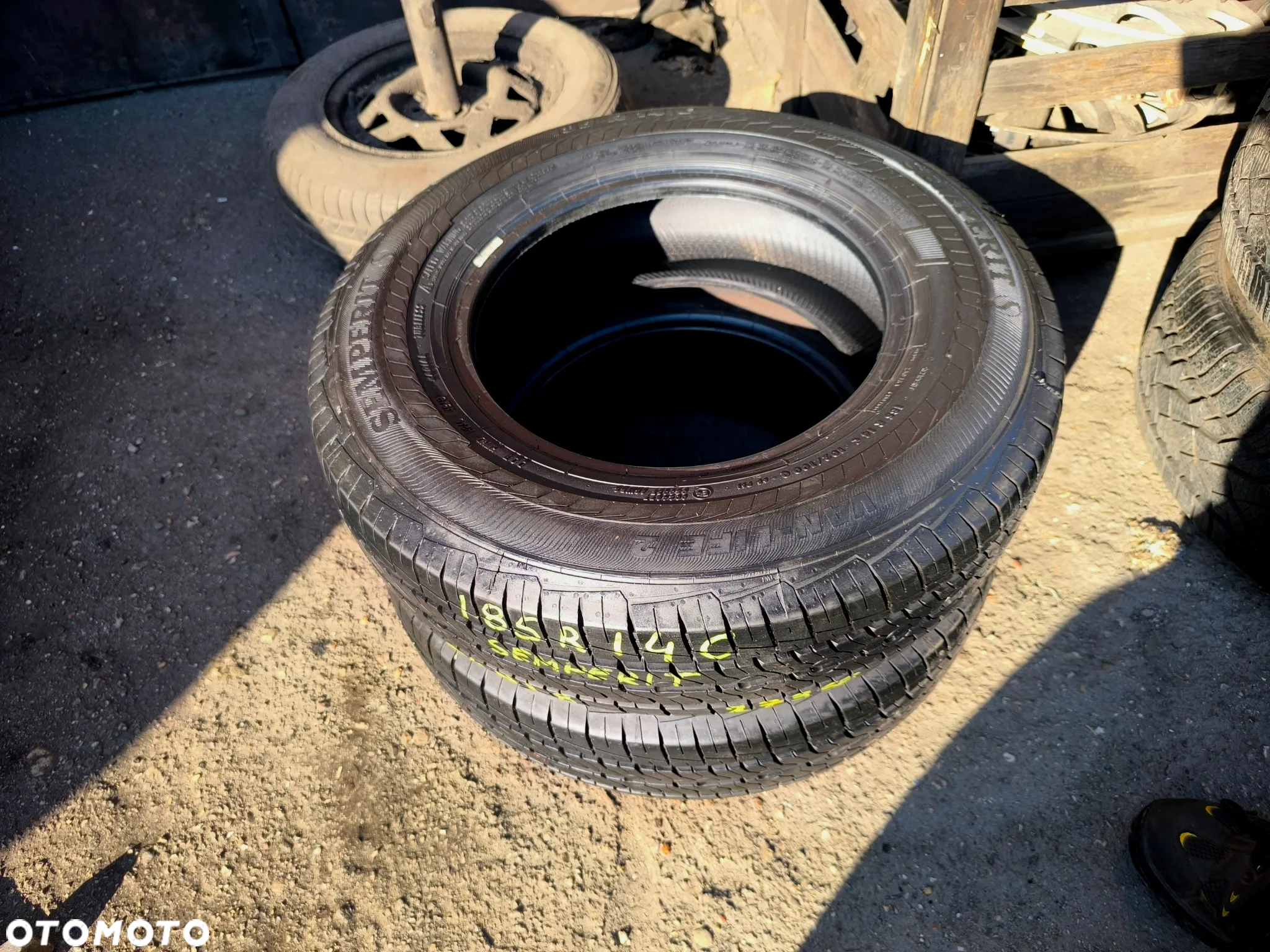 185/80R14C 14 C 185R14C 102/100Q Opony Letnie Lato SEMPERIT VAN-LIFE 2 9,5mm Nowe Demo Legnica ALU-RAD 185/80 - 6