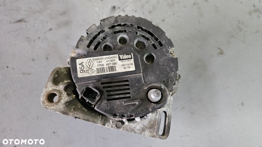 Alternator Renault Clio II Lift 1,2 2005r 95A 7700437090 - 3