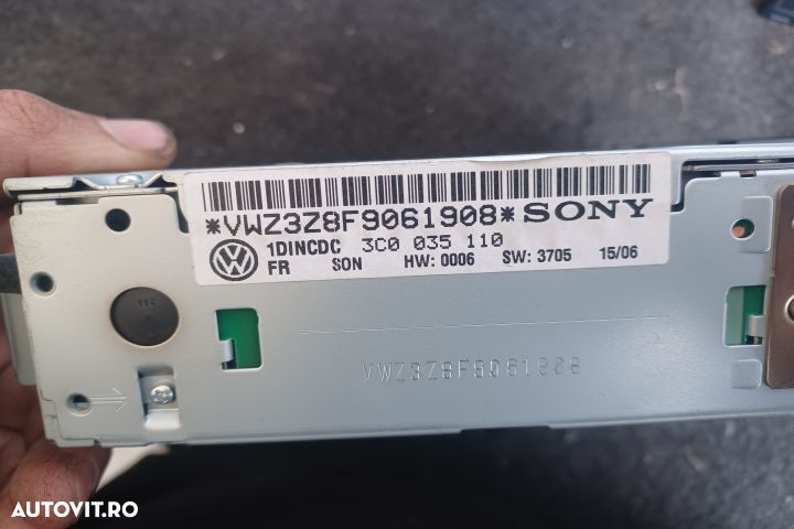 Magazie CD 3C0035110 Volkswagen VW Passat B6 [2005 - 2010] wagon 5-us - 4