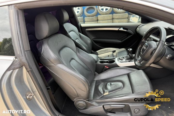 Interior Scaune fata + Bancheta spate S-Line Coupe Audi A5 8T [faceli - 2