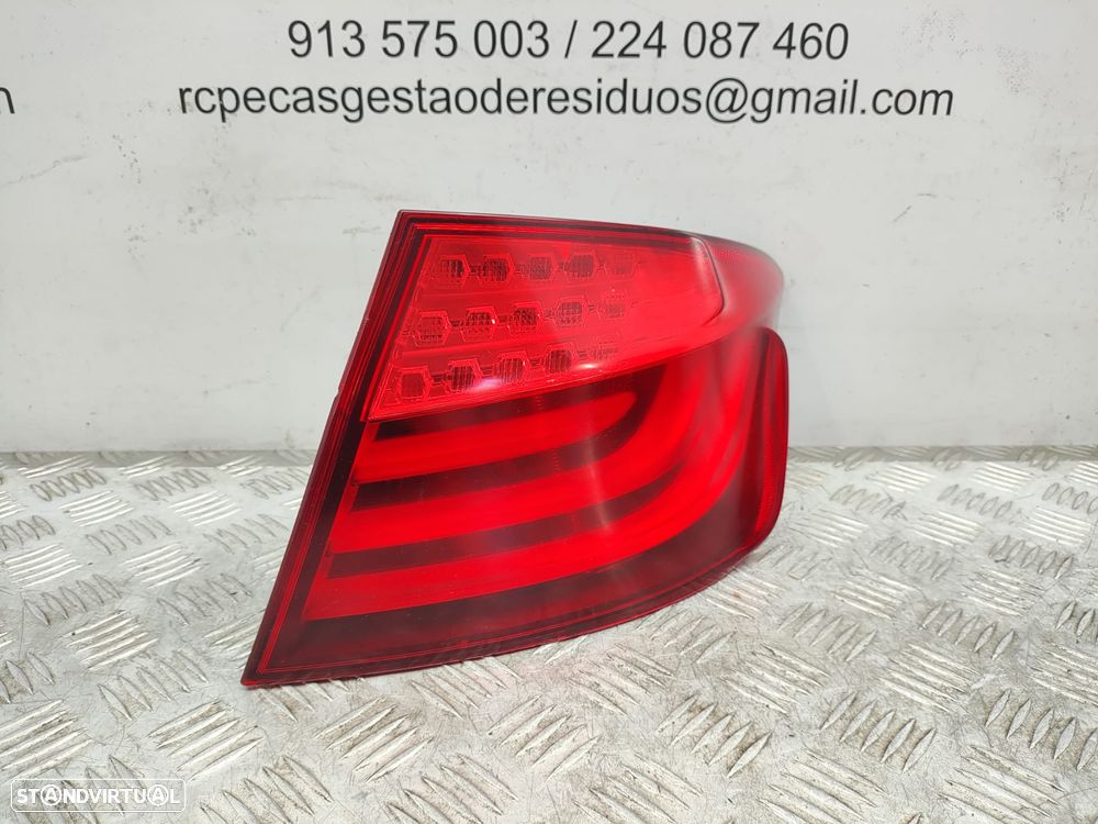 Farolins traseiros trás direito esquerdo LED BMW Serie 5 F10 Sedan Carro Pré LCI de 2009 a 2013 - 12