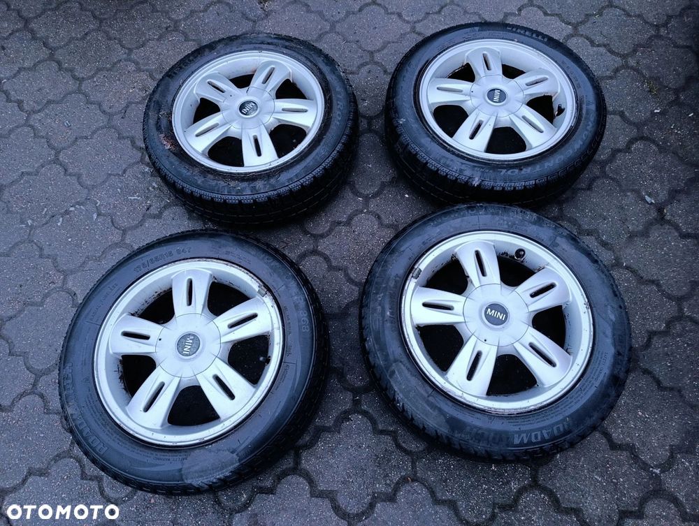 Mini One felga aluminiowa 4x100 et45 felgi z oponami zima 175-65-15 5,5 mm 20rok Mini Cooper R50 - 1