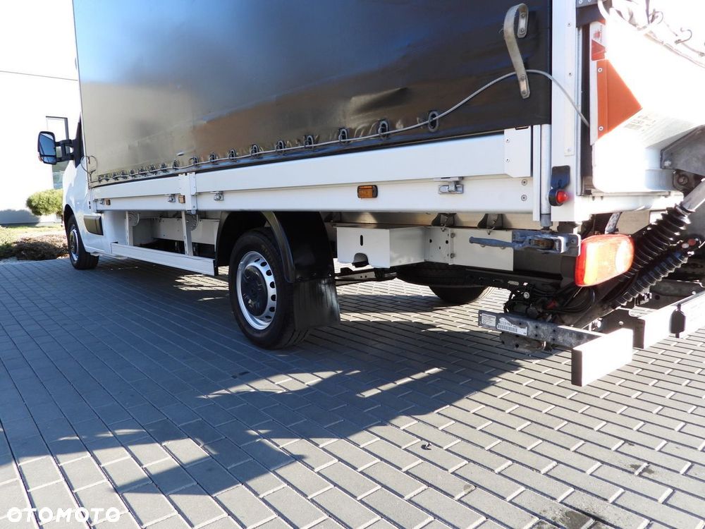 Renault MASTER PLANDEKA WINDA 9 PALET WEBASTO TEMPOMAT LEDY PNEUMATYKA KLIMATYZACJA  165KM - 18