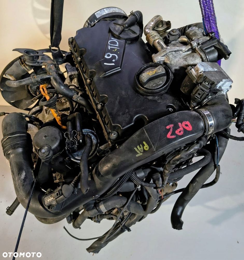 SILNIK KOMPLETNY BPZ SKODA SUPERB 1.9 TDI - 1