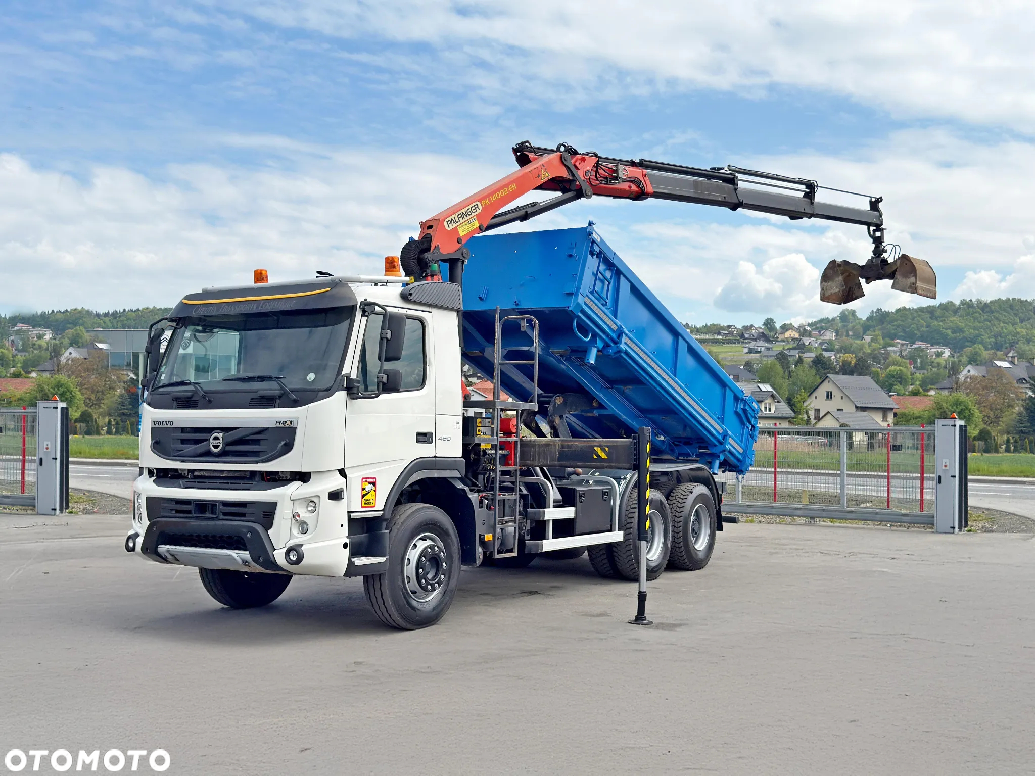 Volvo FMX 450 * WYWROTKA 5,15 m + PK 14002 - EH B / 6x4 - 2