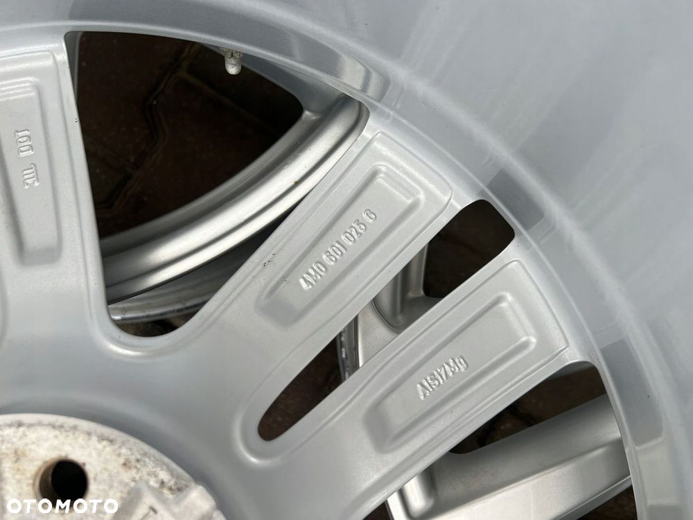 KOMPLET FELG FELGI ALU AUDI Q7 4M0 20 5X112 ET28 ORYGINALNE TPMS CZUJNIKI - 12