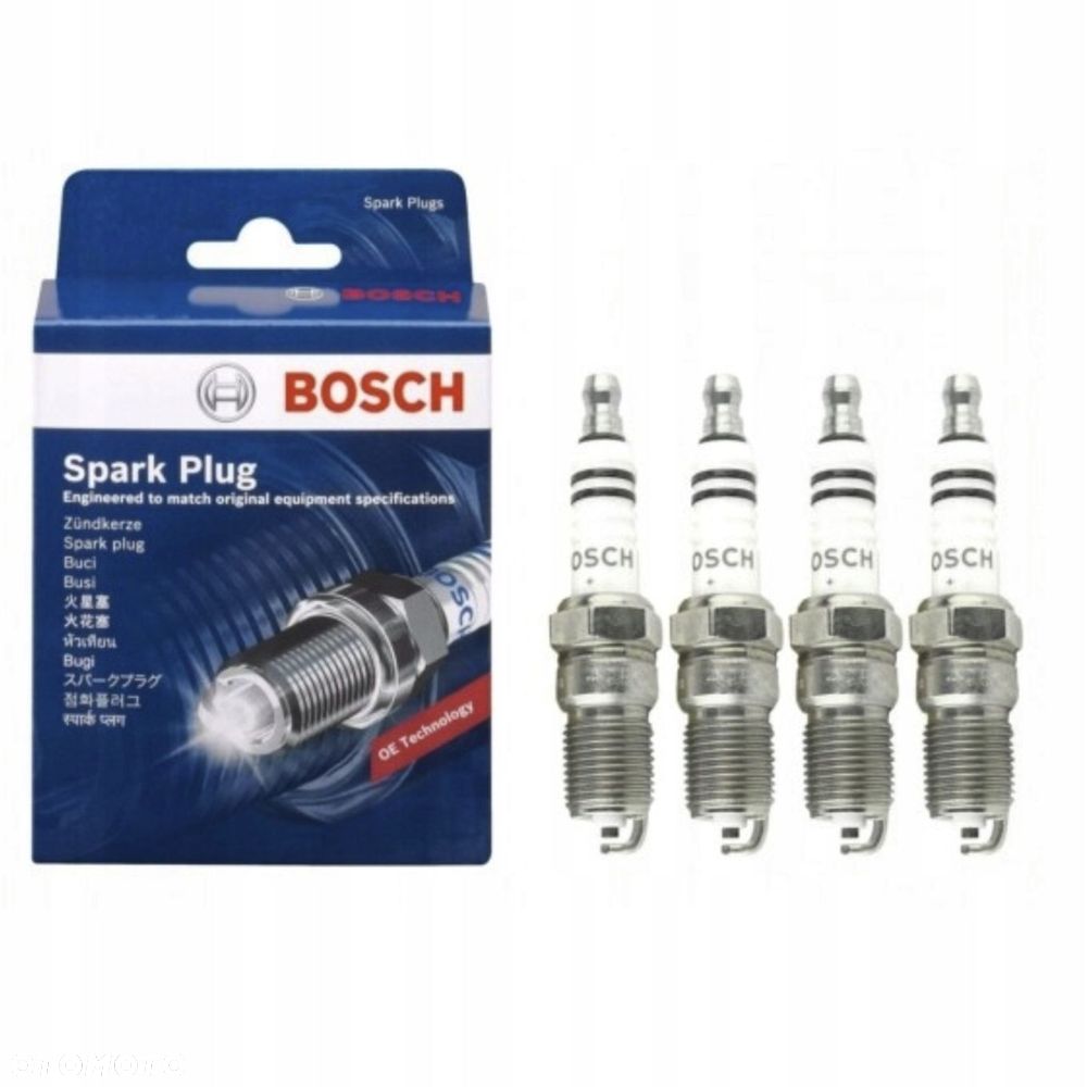 ŚWIECA ZAPŁONOWA BOSCH 51 FR7HC 0242236565 SKODA JEEP SEAT VOLKSWAGEN VW - 1