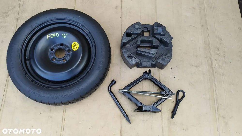 Koło dojazdowe R16  Ford Focus , Puma , Mondeo , C-max + zestaw szybka wysyłka - 14