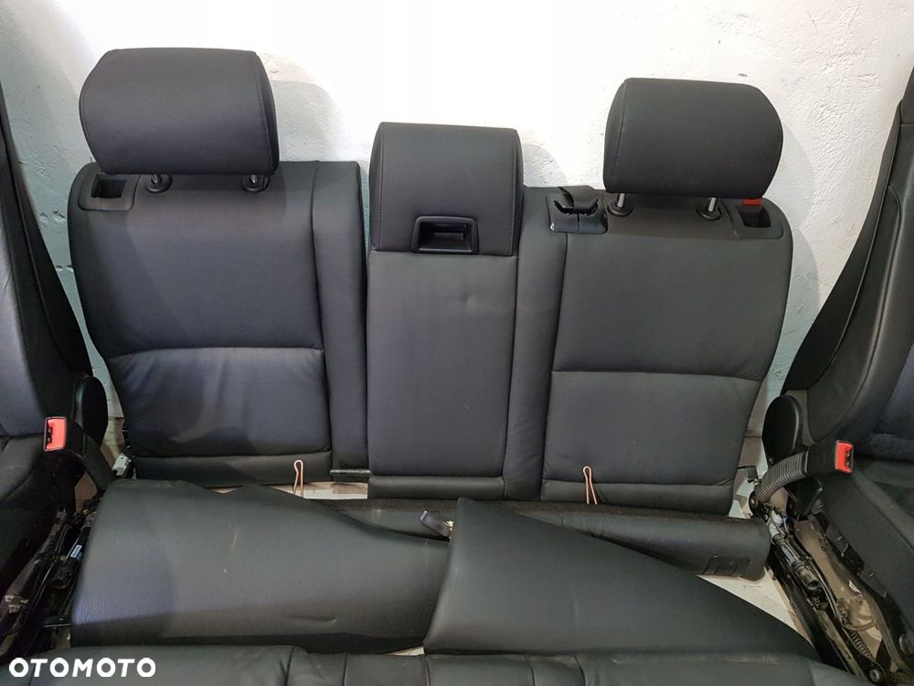 fotele kanapa komplet skóra elektryczne bmw e61 lci eur - 5