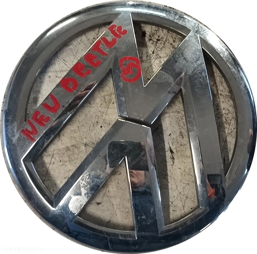 VW BEETLE 17r CABRIO  EMBLEMAT LOGO ZNACZEK PRZÓD - 1