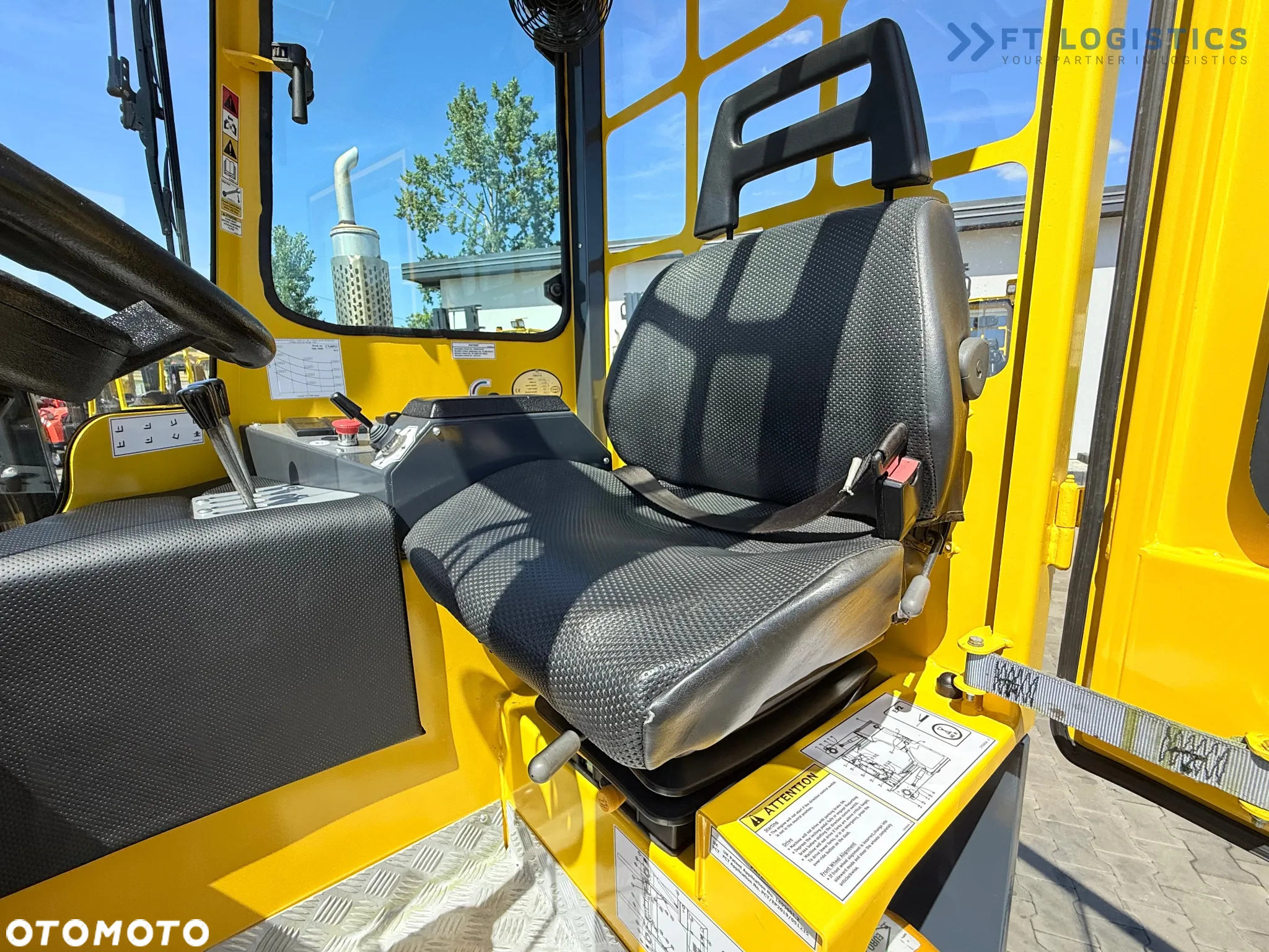 Combilift C5000XL / GAS / DUPLEX / 4500MM / WOLNY SKOK / PRZESUW WIDEŁ / POZYCJONER / KABINA XL / NOWE OPONY - 14