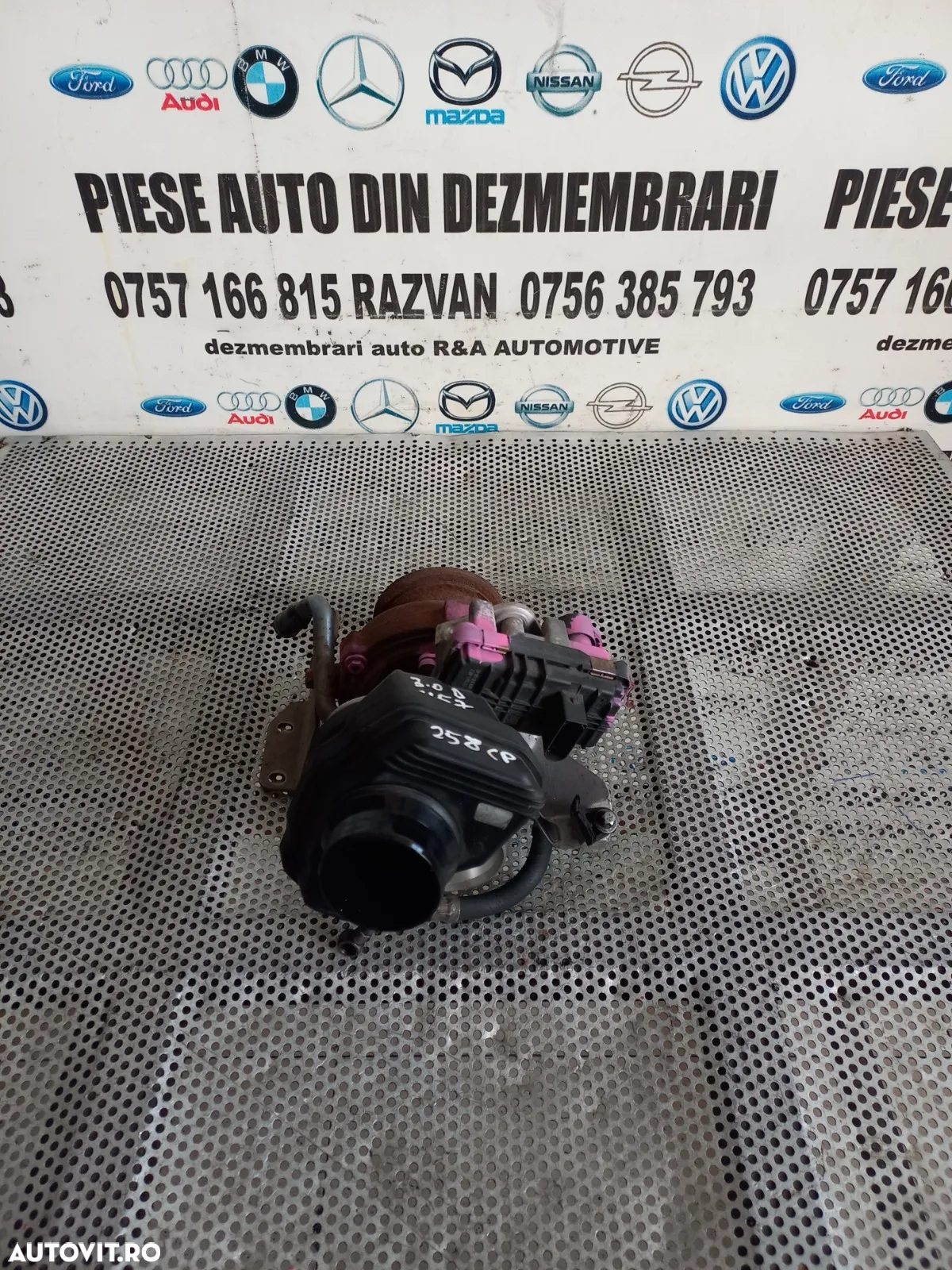 Turbo Turbina Bmw F10 F11 F07 F01 F02 F30 F31 F20 F21 X3 X4 X5 X6 3.0 Diesel 258 Cai Cod  - Dezmemb - 5