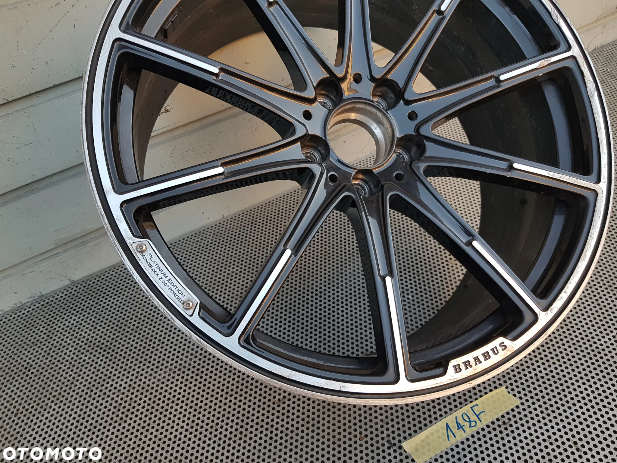 Mercedes W205 W206 W213 W214 W222 W223 BRABUS Felga 9x20 ET28 PLATINUM EDITION KUTA FORGE - 5