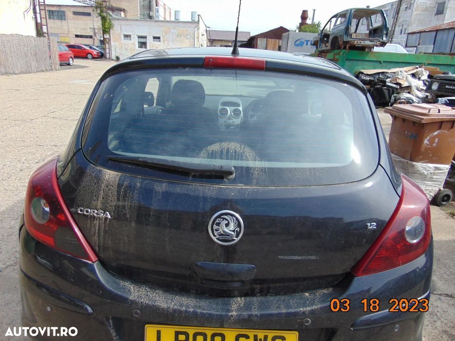 haion Opel Corsa D model 3 usi an 2008-2014 haion cu luneta dezmembrez - 1