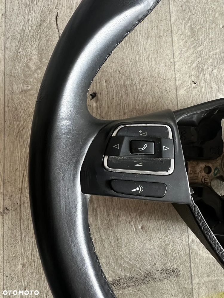 KIEROWNICA SKÓRA VW TIGUAN I 5N (2007-2011) 1T0419091AC MULTIFUNKCYJNA - 2