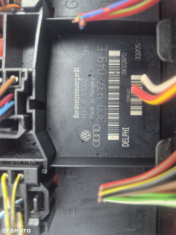 Moduł Bordnetz Sterownik OA VW AUDI SEAT SKODA 3C0937049E - 5