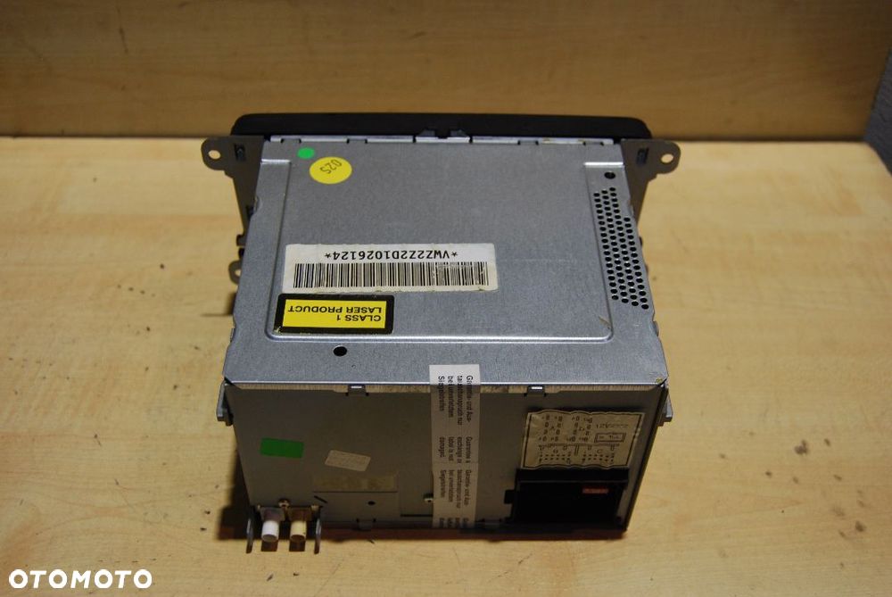 RADIO FABRYCZNE CD ORYGINAŁ VW GOLF V PASSAT B6 TOURAN I 1K0035186P - 5